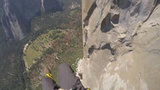 2,650' rappel off El Capitan in Yosemite, July 2016