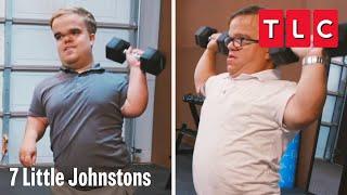 Trent and Jonah Build a Home Gym | 7 Little Johnstons | TLC