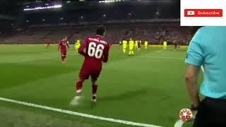 Alexander Arnold performs perfect corner kick and amazing finish