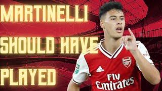 Should Mikel Arteta have played Gabriel Martinelli against Brighton