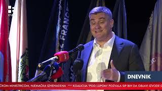 RTV HB |  Milanović u Tomislavgradu: "Ne trabunjamo o hrvatskom svijetu, tražimo svoja prava"