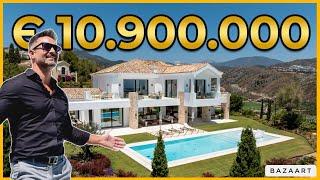 Touring a € 10.9M NEW STUNNING LUXURY VILLA in Marbella, Spain