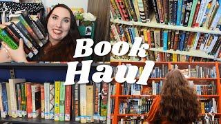 Come Used Book Shopping With Me! 40+ Book Haul  Library Book Sale, Goodwill