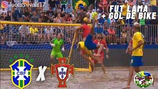 VIRADA ÉPICA DO BRASIL NO FUTEBOL DE AREIA!!! BRASIL X PORTUGAL PARTIDA HISTÓRICA