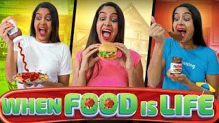 When FOOD is LIFE  | Life of a Bhukkad | Comedy | Anisha Dixit