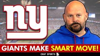  New York Giants Make SMART MOVE!