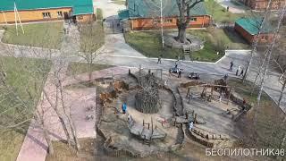Воронежский бобронариум - аэросъёмка биосферного заповедника