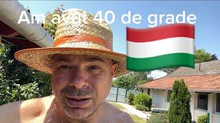 La casuta din Ungaria am prins 40 de grade