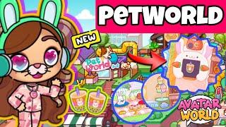 ¡PET WORLD!  LA VIDA SECRETA DE LAS MASCOTAS  en avatar World con ARILUNA