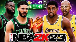 The SWEATIEST game of NBA 2K23 I've ever played.....