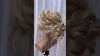 Bridal boho inspo #weddinghair #weddinghairtutorial #hair #upstyle #updo #bohohair