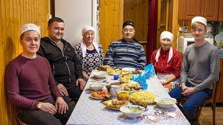 The only people in Russia who are engaged in lighting mosques in villages. Rural life in Russia