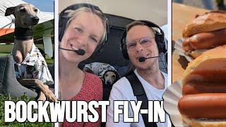 Bockwurst Fly-In Meschede-Schüren EDKM️| Fliegen mit Hund