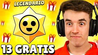 ABRO 13 DROPS LEGENDARIOS *GRATIS* POR NAVIDAD en BRAWL STARS