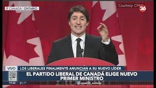  EN VIVO - CANADÁ | Así eligieron al nuevo PRIMER MINISTRO MARK CARNEY que reemplazará a TRUDEAU