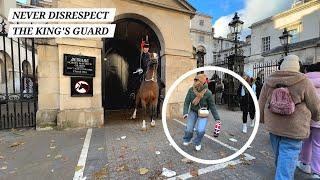 Never Disrespect the King's Guard When Visiting the Horse Guards in London