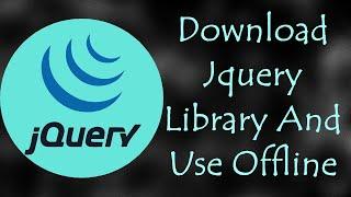 How To Download Jquery Library And Use Offline - [Short Code]