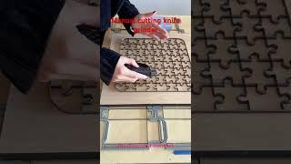 Die cutting steel rule knife grinder application method for diemaker & boxmaker #diegrinder#boxmaker