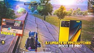 STREAMERS  GooDZyN  || POCO X6 PRO 5G BGMI TEST 90 FPS || POCO X6 PRO BGMI GRAPHICS