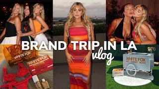 BRAND TRIP IN LA VLOG: whitefox gifting suite & party in Los Angeles