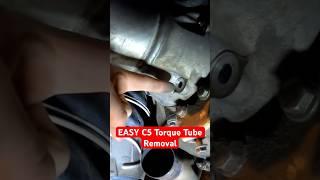 EASIEST way to remove Corvette Torque Tube #automobile #diy #mechanic #corvette ette