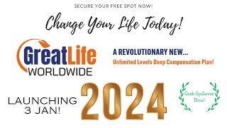 GreatLife WorldWide -- The Biggest Launch of 2024! (Get in Now)