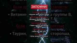 ЗАПОМНИ! #здоровье #медицина #полезныесоветы #волосы #седина #хроническаяусталость #долголетие #зож