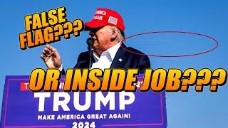 False Flag or Inside Job - Donald Trump Secret Service failure