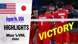 Japan Vs. USA Full Game Men's VNL 2024 | Volleyball Nations League 2024