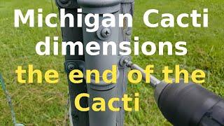 Michigan Cacti - Dimensions