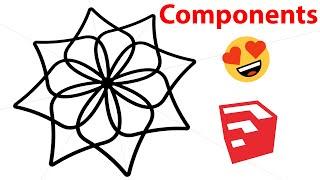 Fun with SketchUp Components | Pattern - TutorialsUp