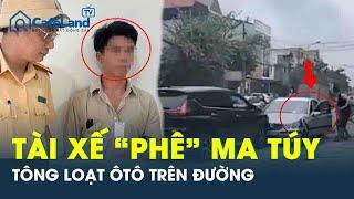 Tài xế ôtô "phê" ma túy, chở theo con gái đâm liên hoàn loạt xe khác gây náo loạn đường phố