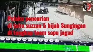 sapu jagad  ~  Pelaku pencurian di toko Suzzan & fashion sunggingan di tangkap sapu jagad