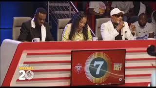 Quand la légende @Koffi OLOMIDE reconnaît le talent de @j-fiveofficiel9060 au Vodacom BOB Prime 3