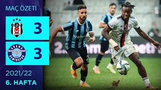 ÖZET: Beşiktaş 3-3 Adana Demirspor | 6. Hafta - 2021/22