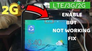 4G/3G Smartphone But 2G Internet (Mobile Data) Problem Fix