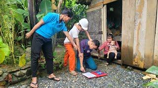 18-year-old single mother: Harvesting oranges - Mother and younger brother come to cause trouble