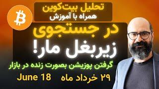 تحلیل بیت‌کوین امروز: در جستجوی زیربغل مار