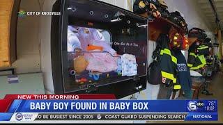 First baby boy safely surrendered in Knoxville Safe Haven Baby Box