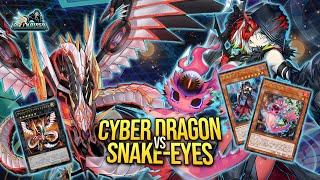 FULL BOARD AND INTERUPTIONS !!! HOW TO BREAK THIS BOARD ?! Cyber Dragon VS Snake-Eyes