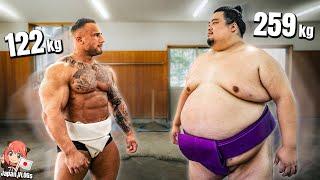 Sumo Ringen gegen schwersten Sumo der Welt (260kg)