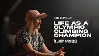 Janja Garnbret: Life as a  Olympic climbing Champion | Short Documentary