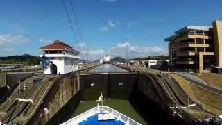Panama Canal - Full Transit- Time Lapse