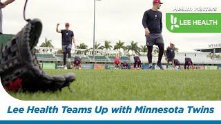 Lee Health Teams Up with Minnesota Twins