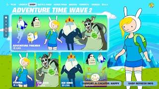 Fortnite Adventure Time WAVE 2 REVEALED EARLY! (Coachella, NEW Update)
