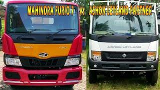 Mahindra Furio 7, 6 Tyre Truck Vs Ashok Leyland Partner 6 Tyre Truck Comparison