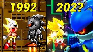 Evolution of Super Sonic VS Metal Sonic