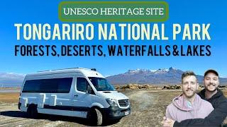 CAMPING IN UNESCO TONGARIRO NATIONAL PARK - ANCIENT LANDSCAPES - NEW ZEALAND