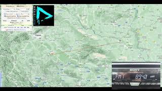 [Tropo] FM DX - Radio Sisak 89.4 MHz 2 kW - Prijem signala Valpovo 159 km (04.05.2023.)