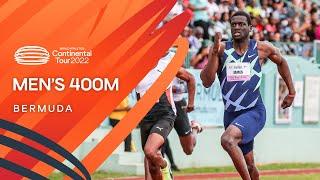 Kirani James reigns supreme in Bermuda 400m | Continental Tour Gold 2022